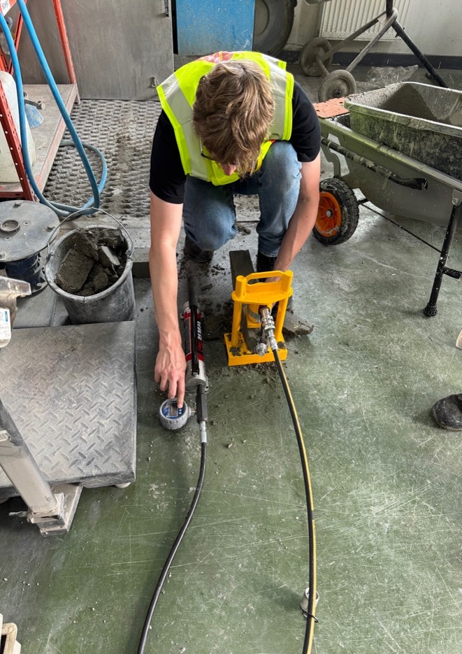 Safecrete field trials for Oyu Tolgoi batch mix